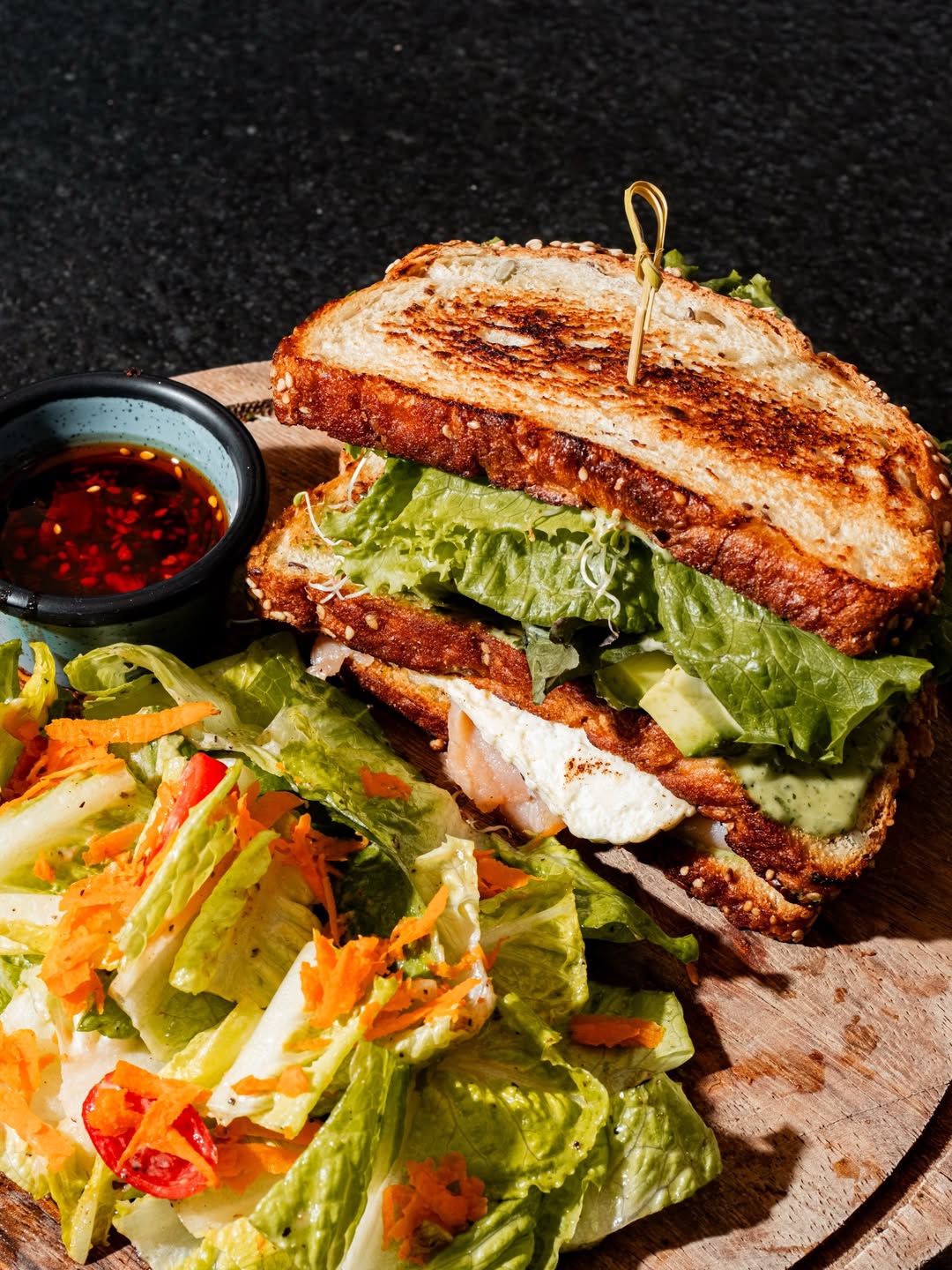 Sandwich con aguacate