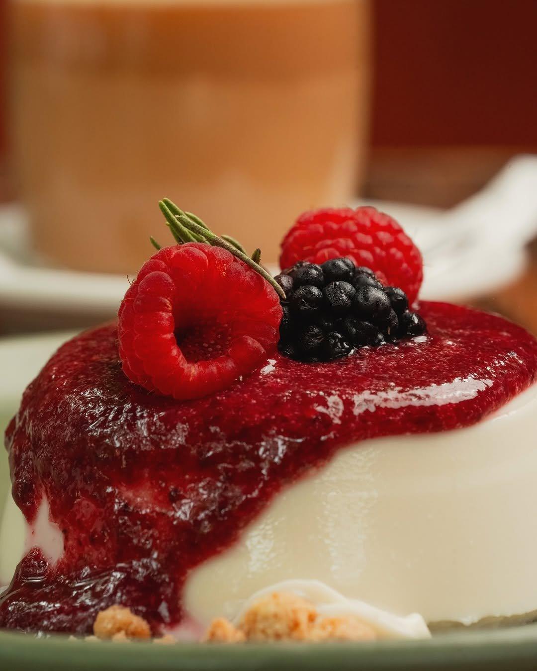 Panna Cotta ai Frutti di Bosco